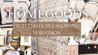 SHOP WITH ME AT HOMEGOODS | 2024 HIGH -END DUPES HOME DECOR SHOPPING