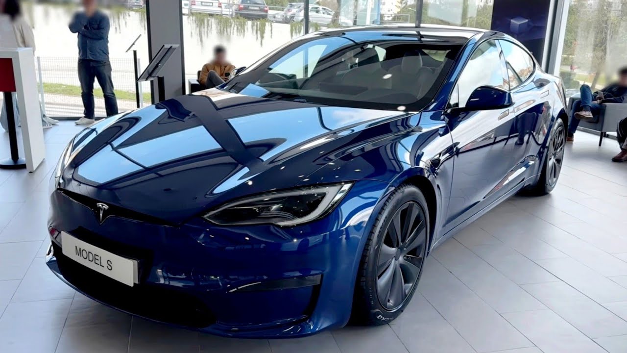 New TESLA MODEL S plaid (2024) | Sound, Interior And Exterior