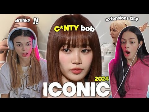 LE SSERAFIM iconic moments of 2024 - Reaction