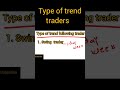 types of trend traders ( secret) #algorithms  #forex