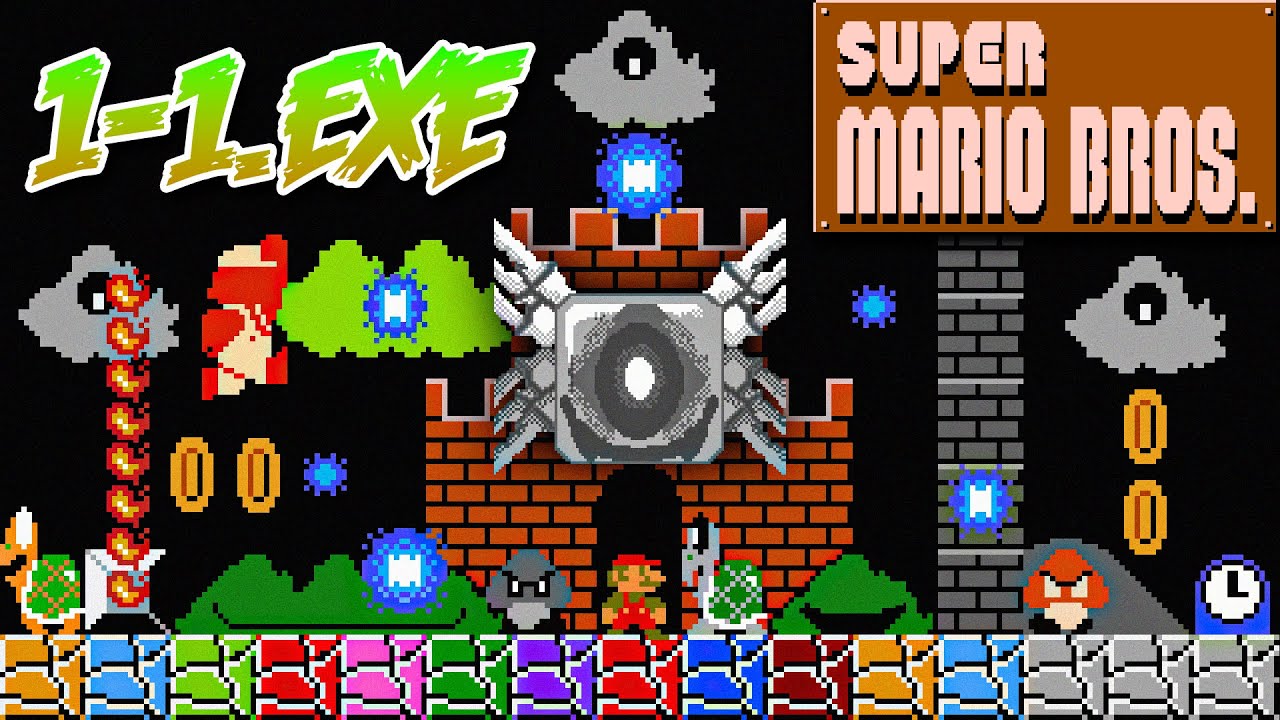 1-1.exe | Mario Bros. Creepypasta Game Full Playthrough + All Secrets ...