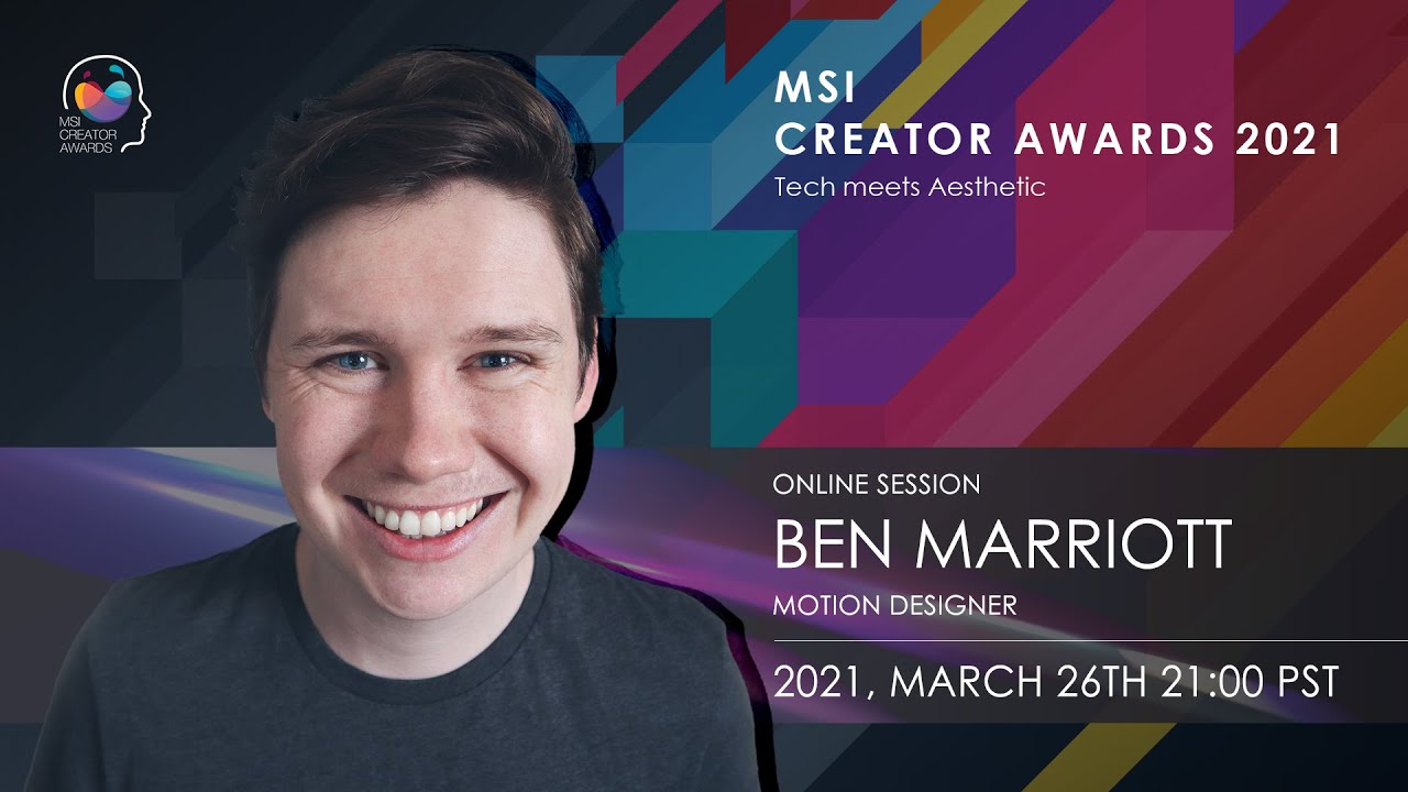 Create Geometric Motion Graphics with Ben Marriott MSI YouTube
