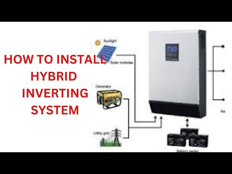 How To Install A 1.5KVA Hybrid Inverter - YouTube