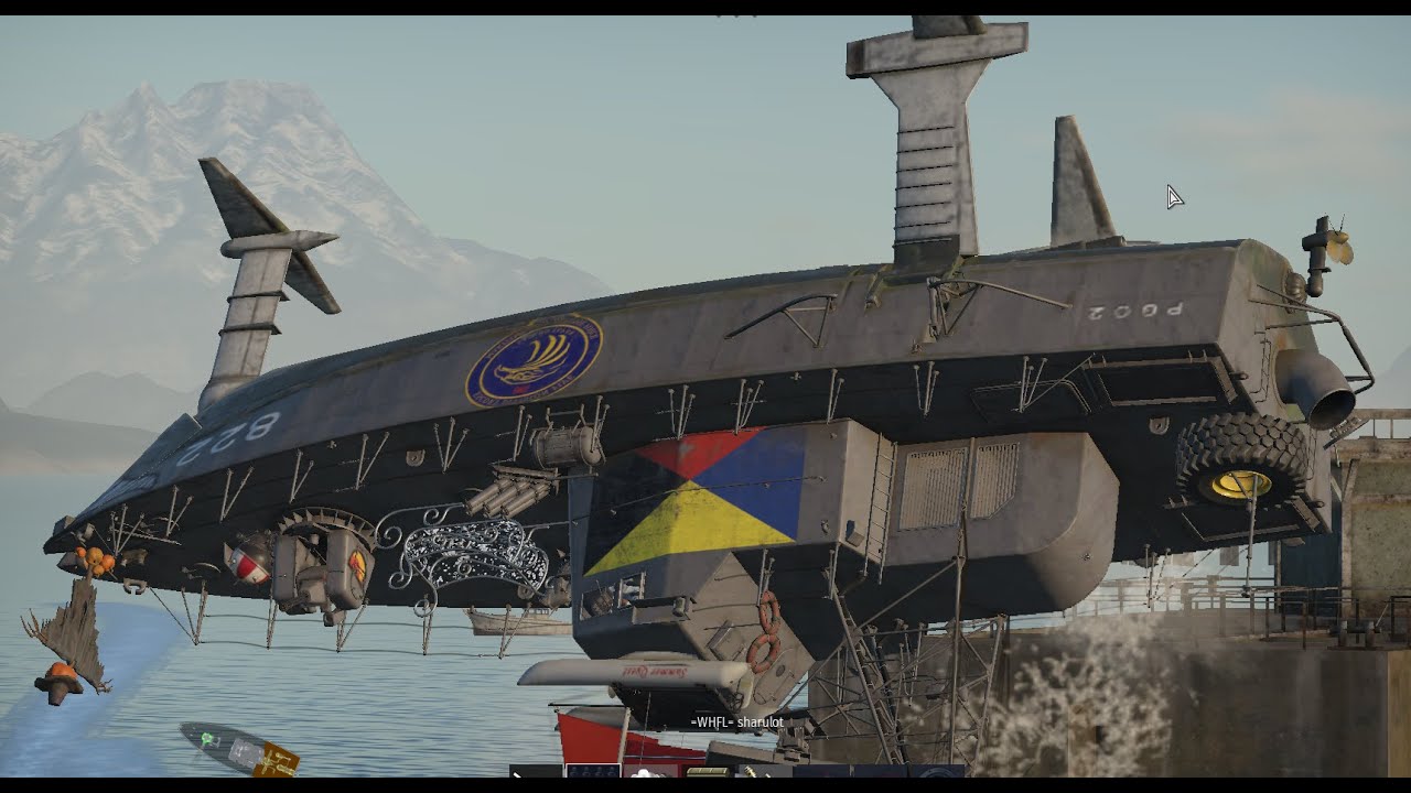 一回転するミサイル艇2号 warthunder YouTube