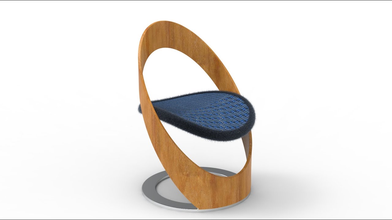 「DESIGN 364」 Unique Chair 6 | Solidworks tutorial