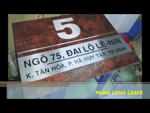 Video Làm Biển Số Nhà Theo Yêu Cầu Giá Rẻ Tphcm Hà Nội Sài... - youtube