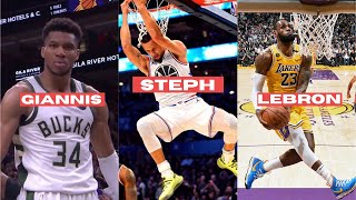 Every NBA Star's Top 3 Dunks!