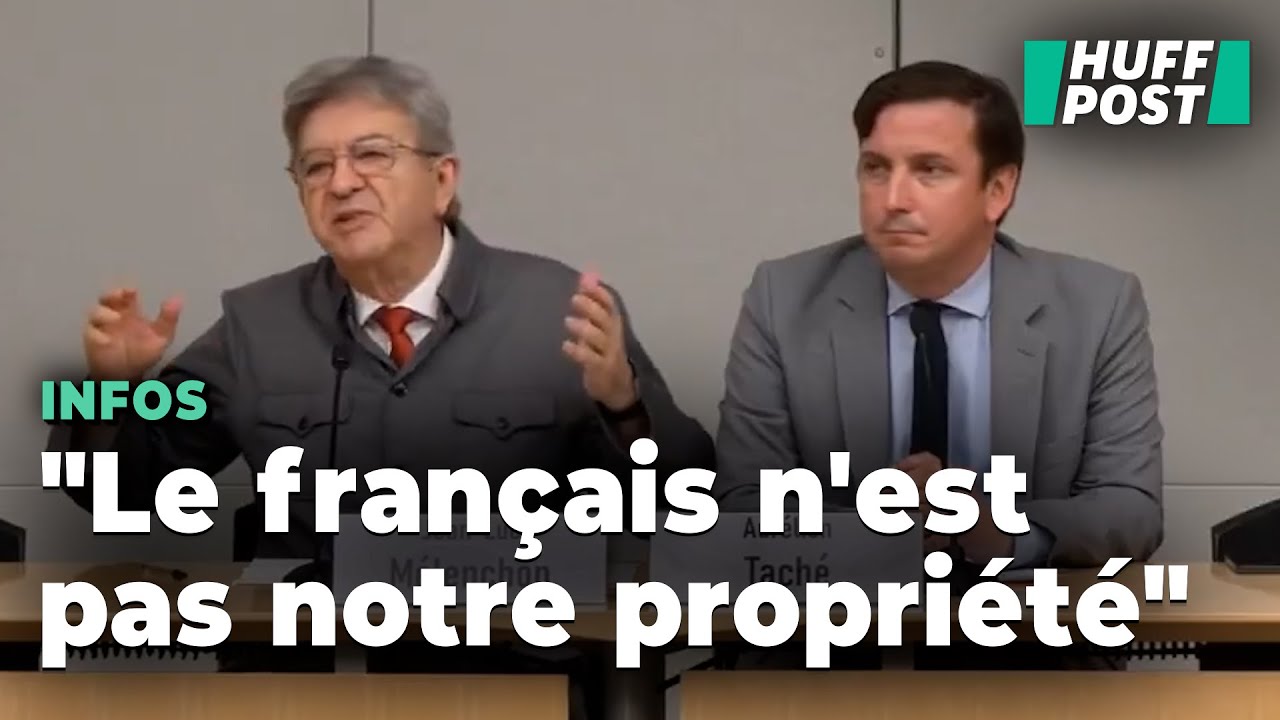 Jean-Luc Mélenchon propose de renommer la langue française
