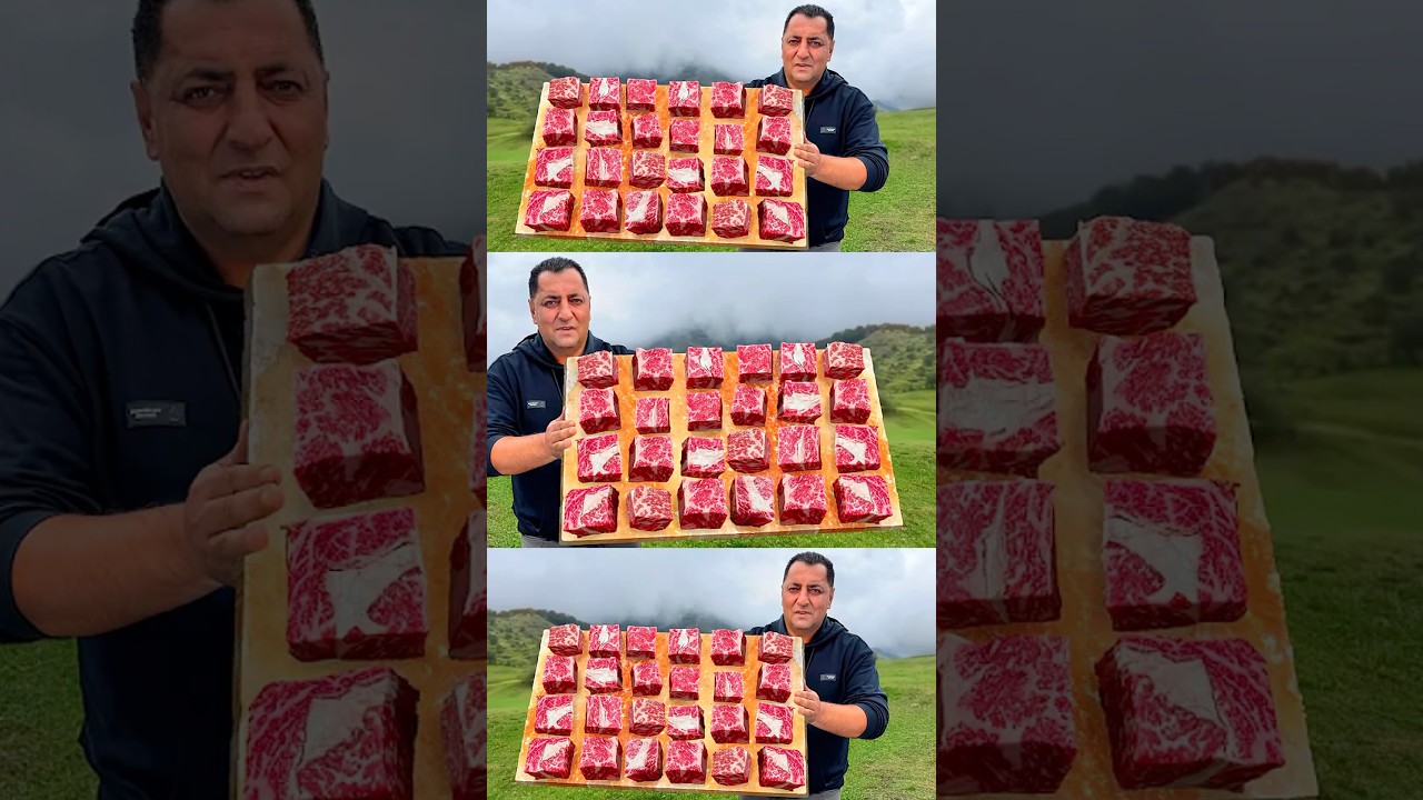 The Internet’s Favorite Wagyu Steak! Perfectly Cooked on a Himalayan Salt Block 🥩🔥🌐