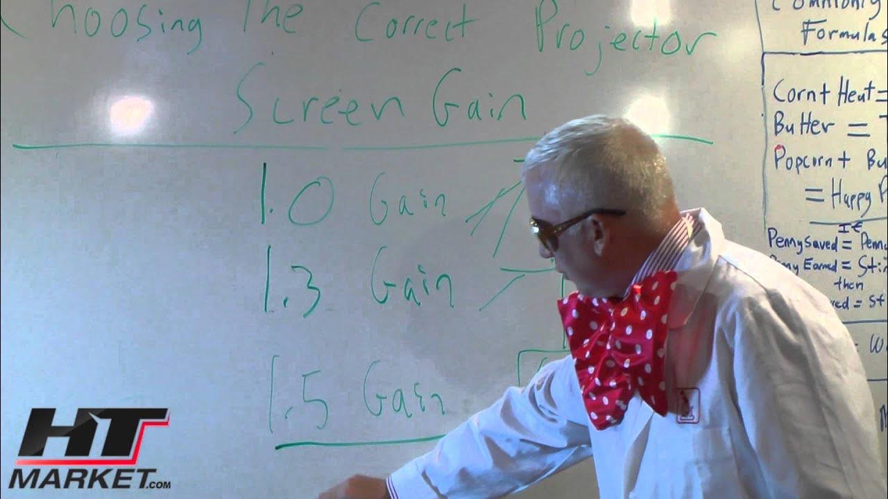 Projector Screen Gain YouTube