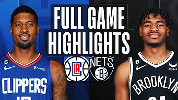 CLIPPERS at NETS | FULL GAME HIGHLIGHTS | February 6, 2023