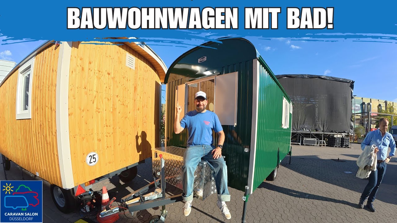 Wohnbauwagen Highlight! Weiro Rolling Home ab 14.480€! Caravan Salon 25