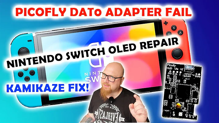 Picofly DAT0 Adapter FAIL → Kamikaze Fix! | Nintendo Switch OLED Repair