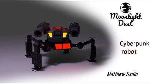 cyberpunk robot animations