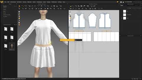 Marvelous Designer 9.5 3D Garment Editing: Bond and Skive