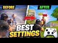 Best Controller Settings for Console Fortnite (NO DELAY 🔥)