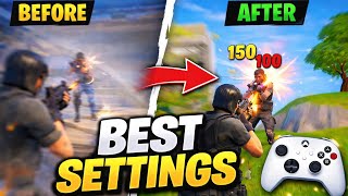 Best Controller Settings for Console Fortnite (NO DELAY 🔥)