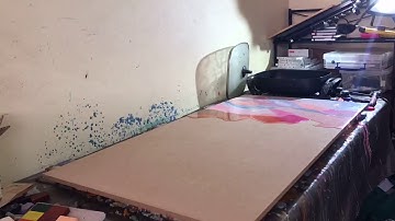 Encaustic Art - Fluid Painting Time Lapse - Encaustic Wax Painting - #4 | Britt Merrylees Art