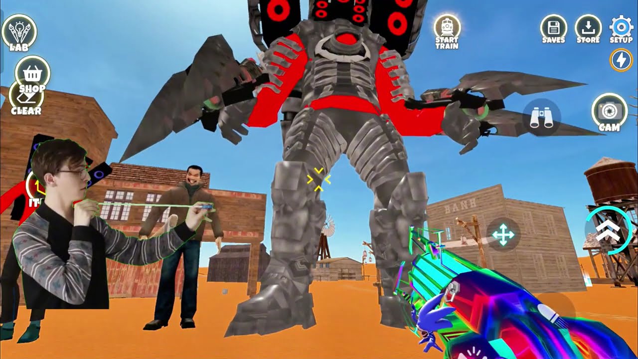Nexbots in playground mod New updates gogo gaga Boss in garrys mod #garrysmod #roblox #zoonomaly