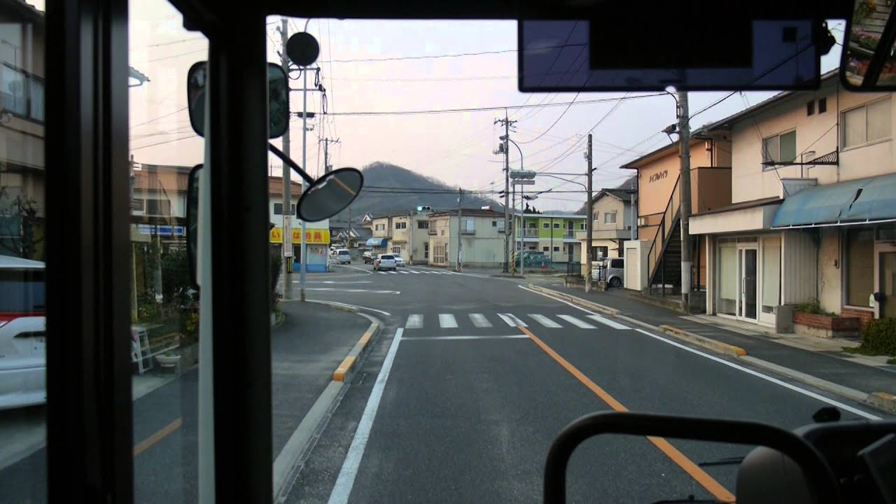 【前面展望】尾道駅～因島大橋～土生港【おのみちバス・尾道大橋因島線】