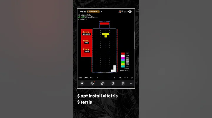 Termux Cool Command 😈😈😈 #termux #shorts