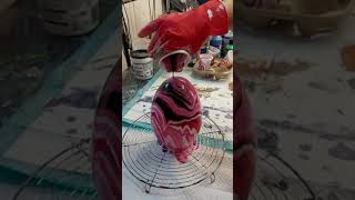 Acrylic Pouring Easter Egg.