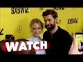 SXSW: A Quiet Place Premiere Featurette with Emily Blunt and John Krasinski