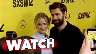 SXSW: A Quiet Place Premiere Featurette with Emily Blunt and John Krasinski | ScreenSlam