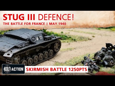 Germans vs BEF (British Expeditionary Force) Bolt Action Battle Report 3rd Edition 1250pts
