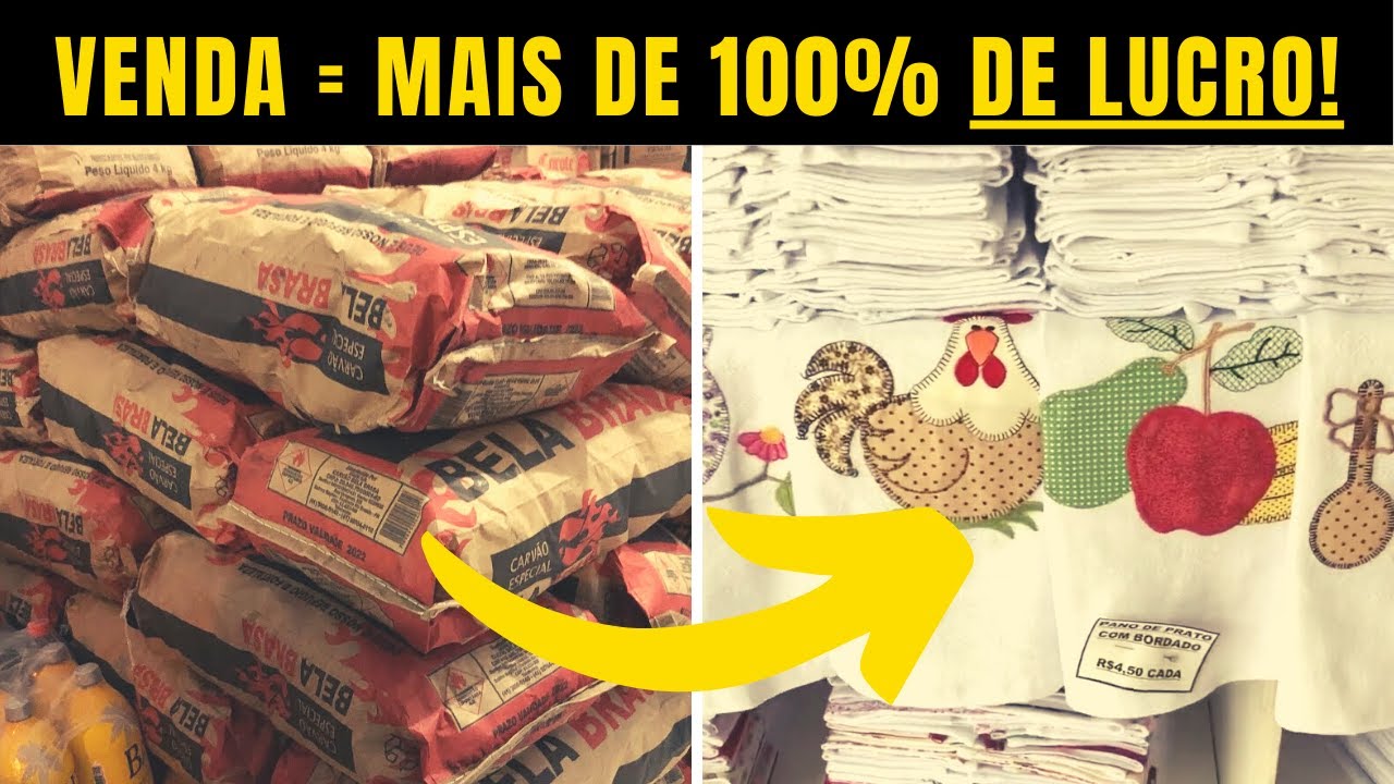 🔴 Lista de PRODUTOS BARATOS e LUCRATIVOS que vendem muito - YouTube
