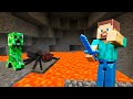 Майнкрафт видео игра – Исследуем заброшенную шахту! – Minecraft летсплей шоу с Нубом.