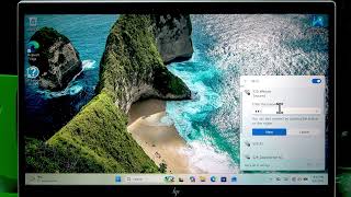 HP EliteBook 830 - كيفية الاتصال بشبكة الواي فاي screenshot 3
