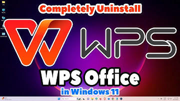 How to Completely Uninstall WPS Office in Windows 11 PC or Laptop