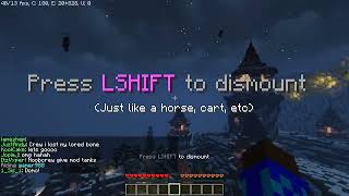 the full Christmas Drop Party in skyblock.net!