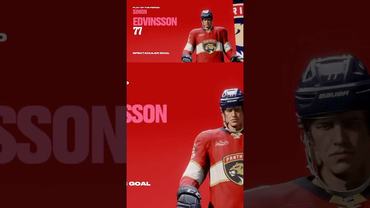 Лучший момент периода в NHL 26 HUT - Симон Эдвинссон (PS5) 