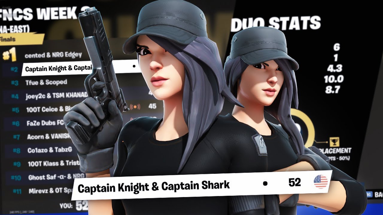 How We Got 2ND PLACE In The FNCS FINALS ($4,200) | Knight And RogueShark