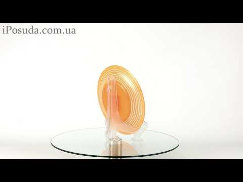 Набор десертных тарелок Luminarc Factory orange P8144. Видеообзор от iPosuda.