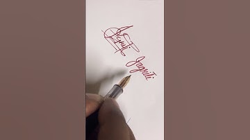 Jagriti name Signature Style/best Signature idea #Viralshort
