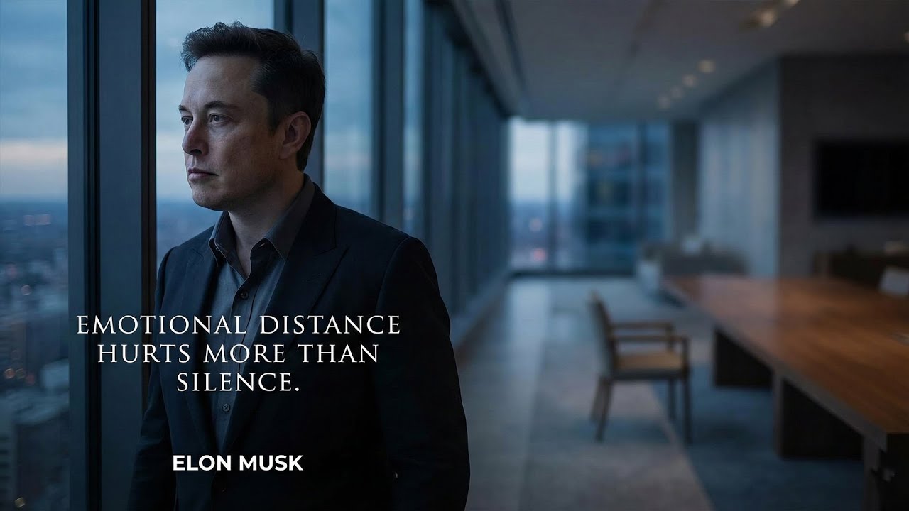 Emotional Distance Hurts More Than Silence | Elon Musk