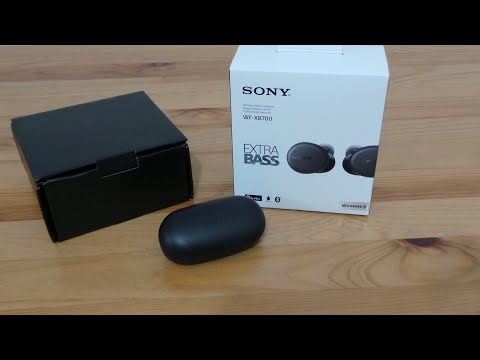 Sony WF-XB700 Обзор и подключение беспроводных наушников