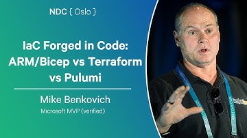 IaC Forged in Code: ARM/Bicep vs Terraform vs Pulumi - Mike Benkovich - NDC Oslo 2025