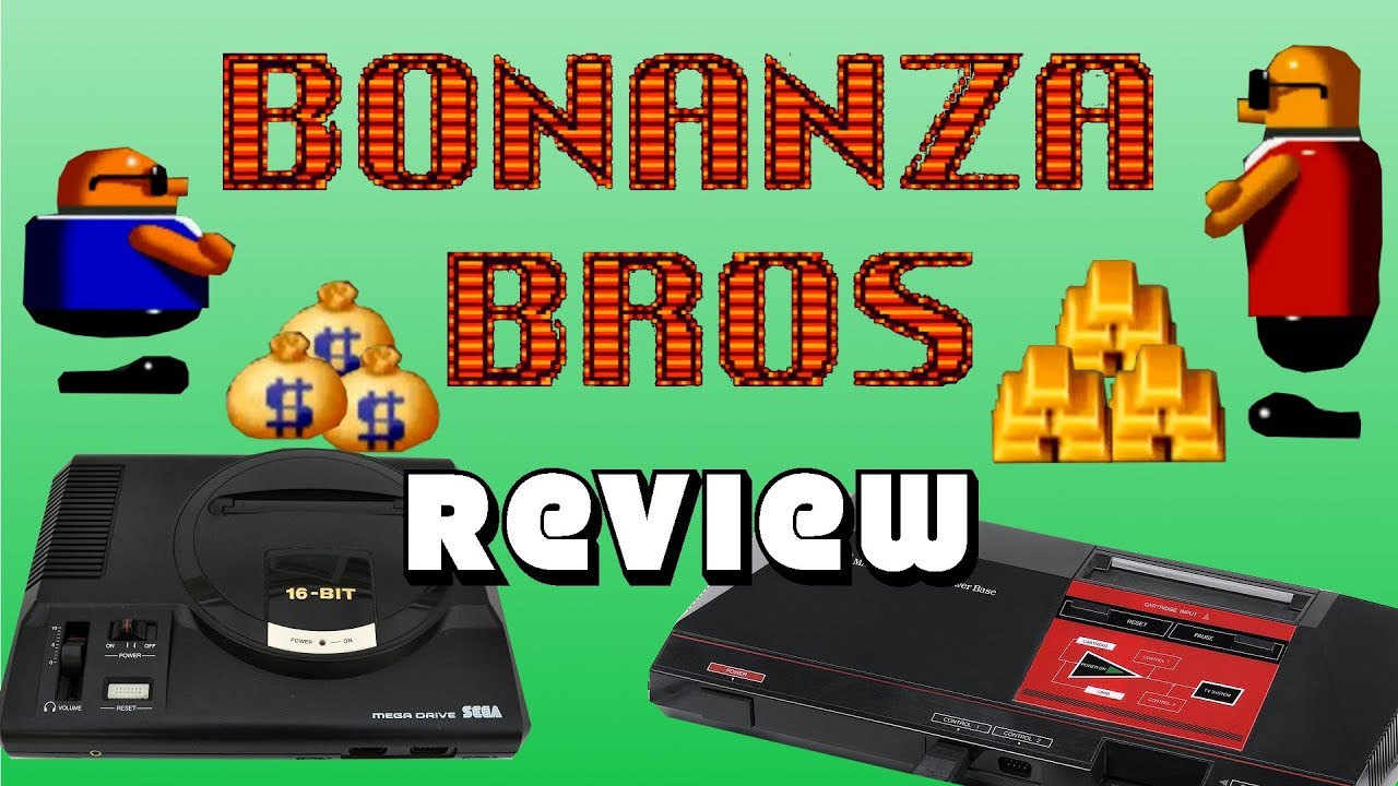 Bonanza Bros Retro Review - YouTube