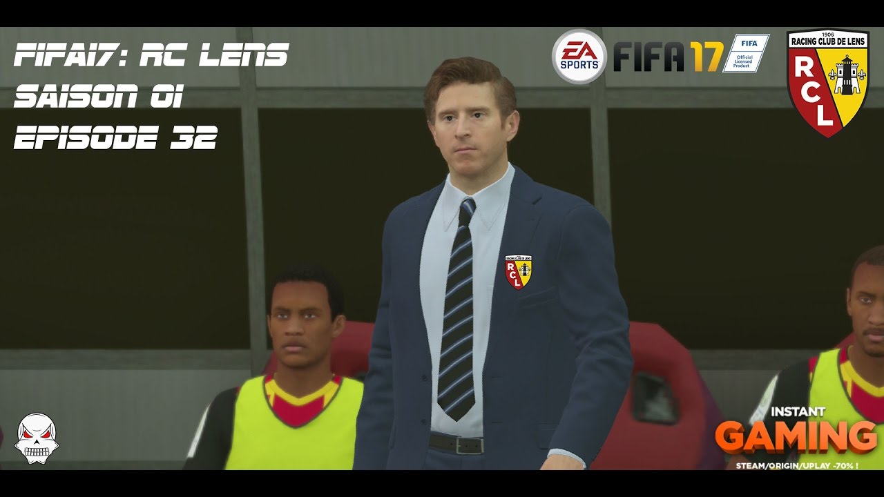 [FIFA17 Manager RC Lens] S01:Episode 32 - YouTube