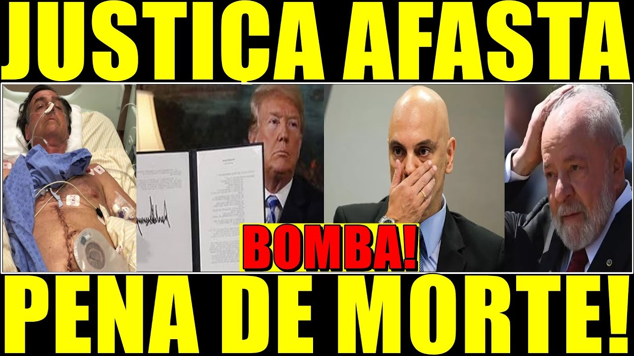 PENA DE M0RTE: AFASTOU MINISTRO M0RREU AGORA DESESPERO NO STF PRESO 2 TRUMP CUMPRIU ANULOU ELEIÇÃO!!