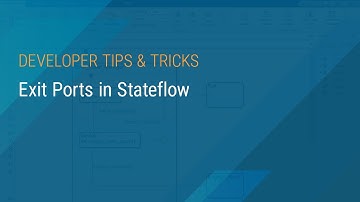 Exit Ports in Stateflow