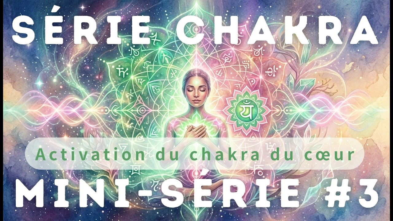 Activation du chakra du cœur l Langage de lumière I Activation de l'ADN I Code de lumière