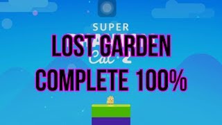 Super Phantom Cat 2 IOS / Android Playthrough - LOST GARDEN 100% Complete