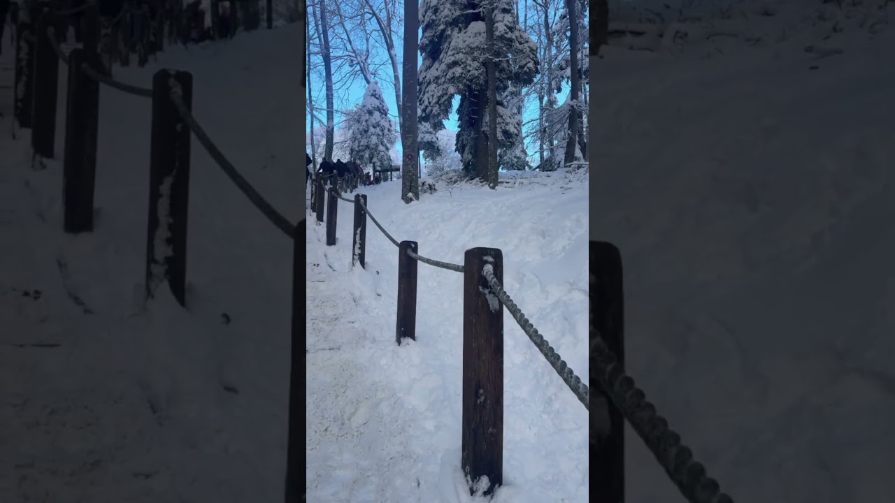 SNOW mountain winter  croatia PART = 3