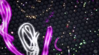 BIGGEST vs small!!! Playing slither.io
