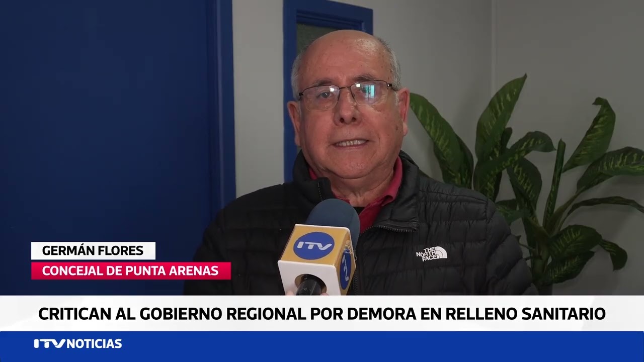 Alcalde de Punta Arenas critica al Gobierno Regional por retraso en proyecto de relleno sanitario
